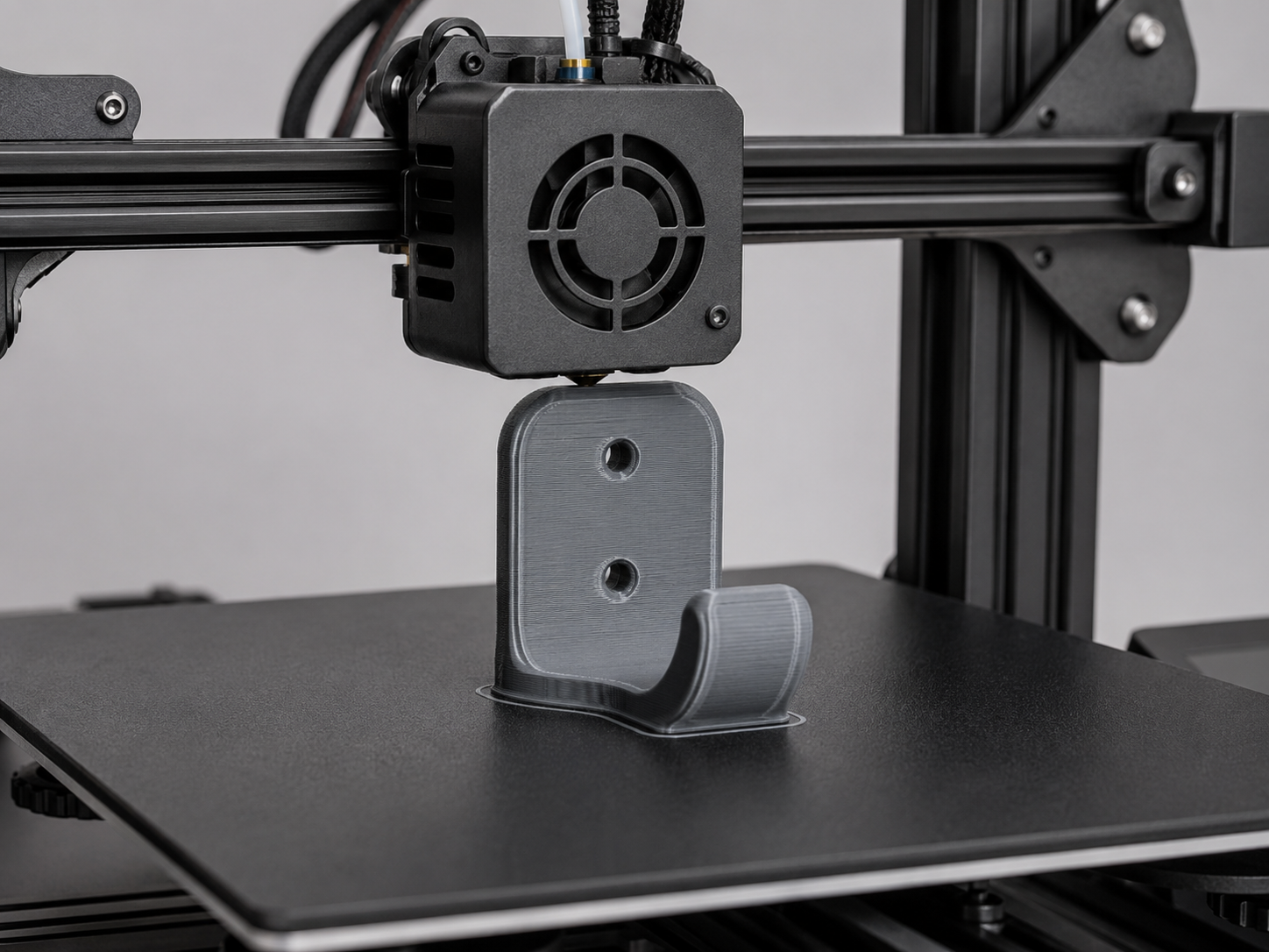 Generic 3D printer printing a PETG part